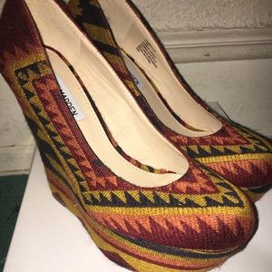 Steve Madden wedged heels